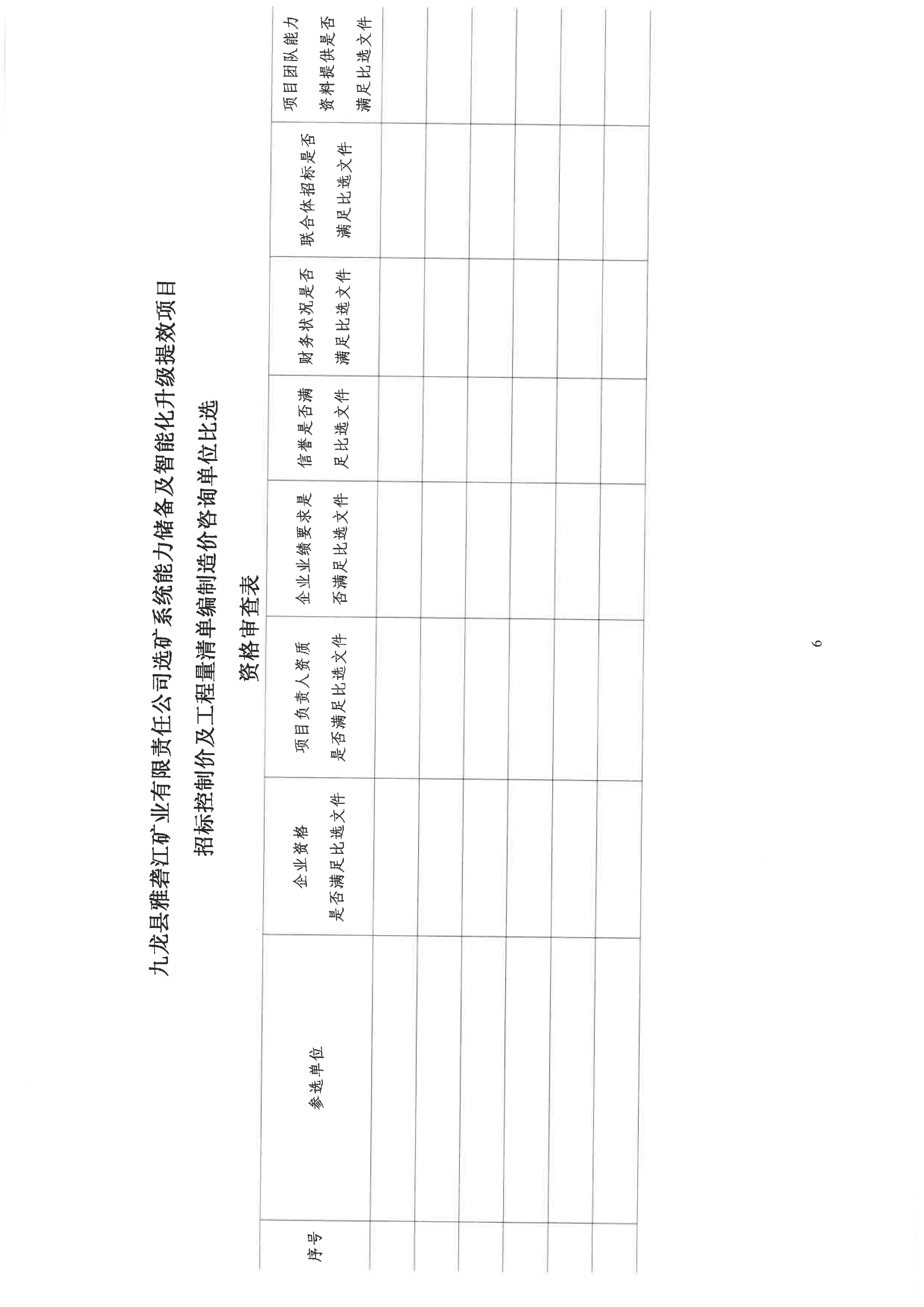 九龙县雅砻江矿业有限责任公司选矿系统能力储备及智能化升级提效项目招标控制价及工程量清单编制的造价咨询单位比选公告(第二次)_06.png